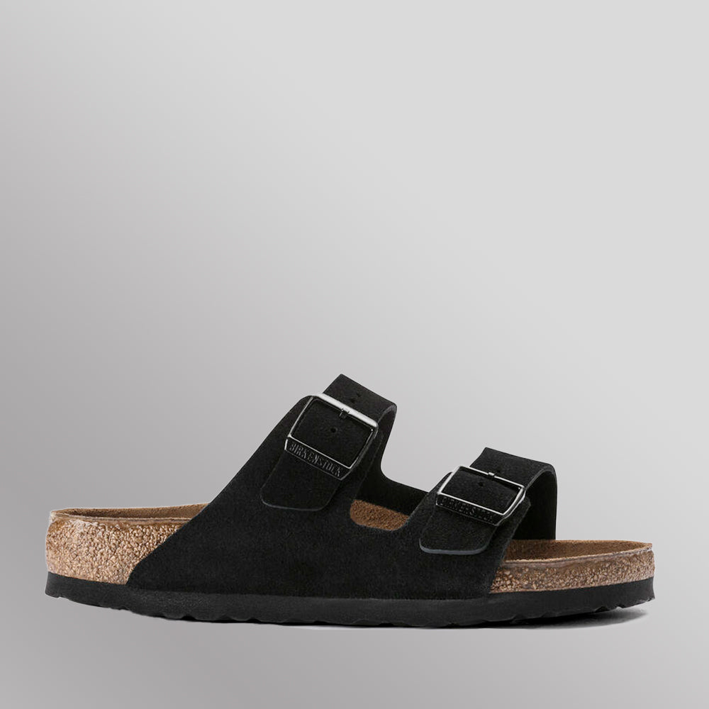 Black suede online birkenstocks