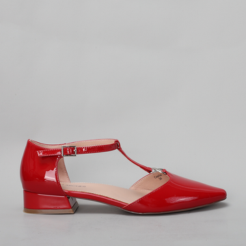 Capital - Crimson Red Patent - Naked Arches