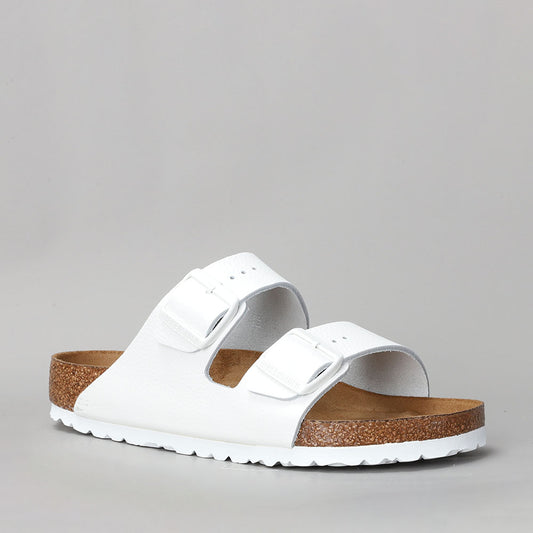 BIRKENSTOCK - ARIZONA 1024945 - SFB WHITE SMOOTH LEATHER