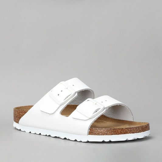 BIRKENSTOCK - ARIZONA 1024952 - SFB WHITE SMOOTH LEATHER NARROW