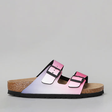 BIRKENSTOCK - ARIZONA 1025237 - VEGAN OMBRE PINK/PURPLE NARROW