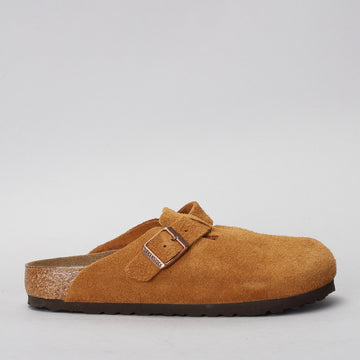 BIRKENSTOCK - BOSTON 1009542 - SFB MINK SUEDE LEATHER