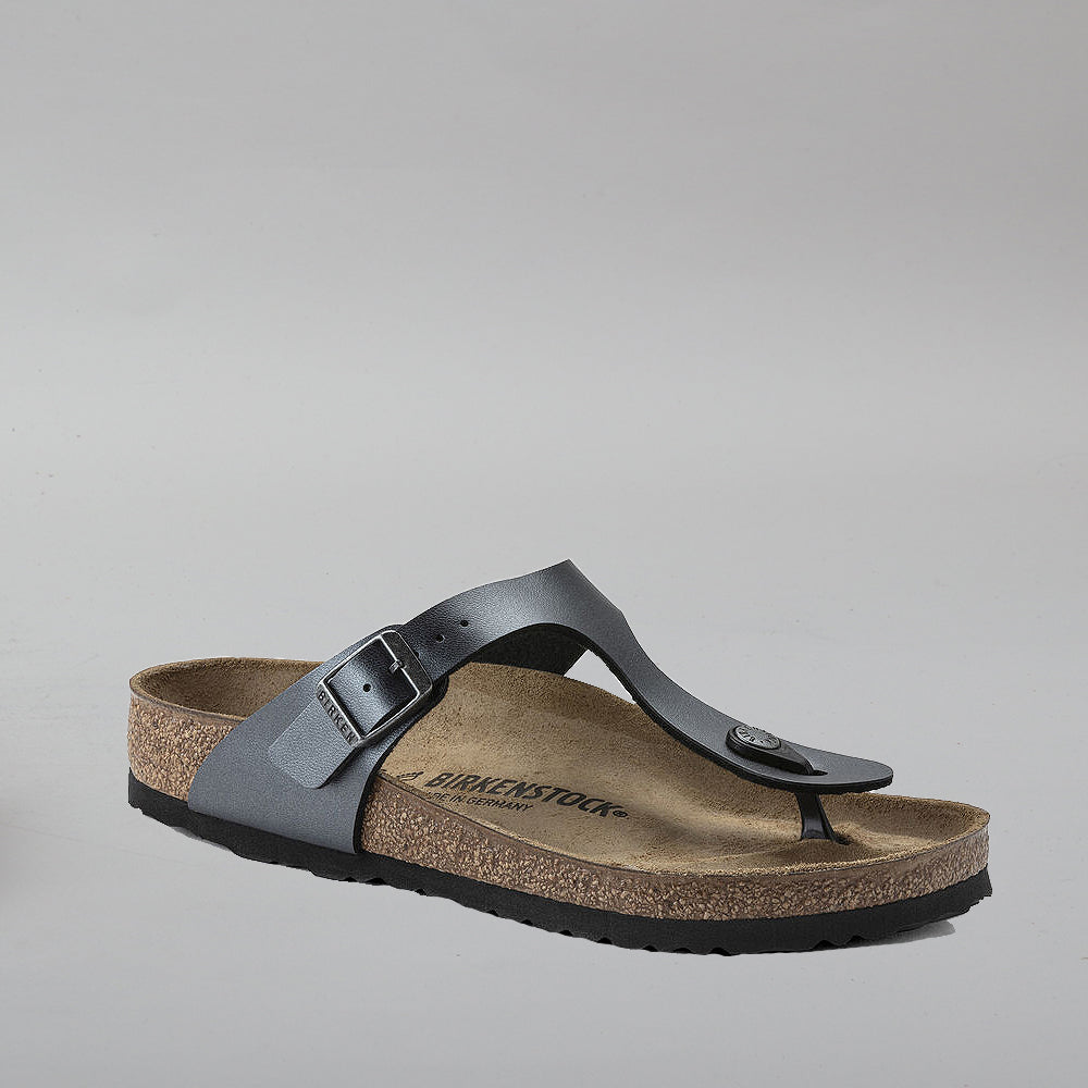 Gizeh soft discount footbed metallic anthracite