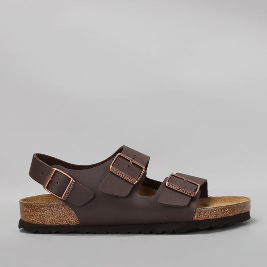 BIRKENSTOCK - MILANO 34701 BF REGULAR - DARK BROWN