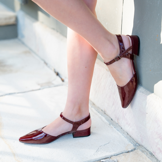 Coralie - Merlot Patent