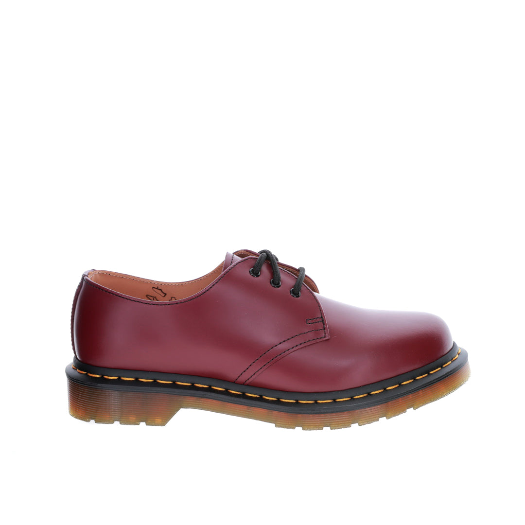 black polish on cherry red dr martens